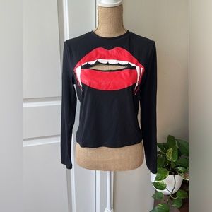 Divided H&M Vampire Cutout Long sleeve